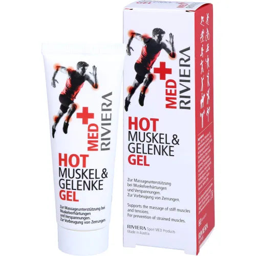 Muscle stiffness and tension MED+ Hot Gel