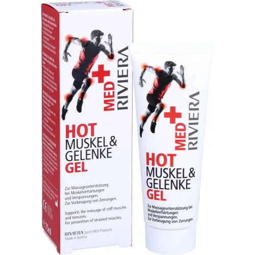 Muscle stiffness and tension MED+ Hot Gel