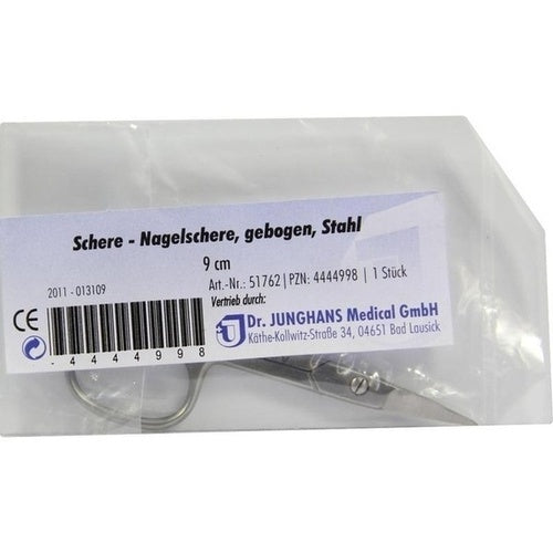 NAIL SCISSORS 9 cm curved