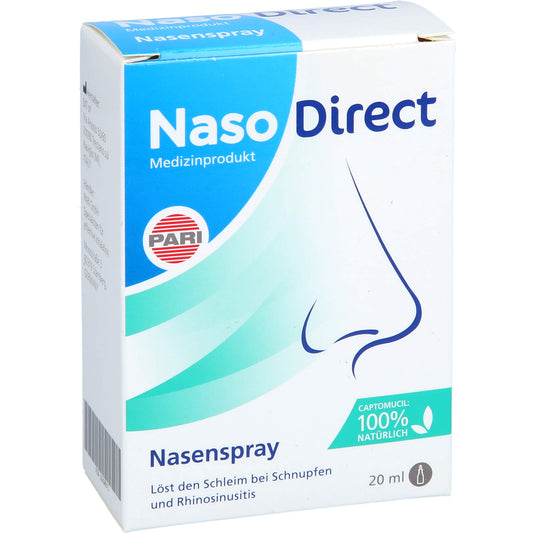 NASODIRECT nasal spray with captomucil