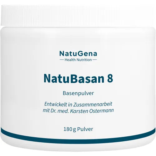 NATUBASAN 8 base powder calcium + magnesium vegan 180 g