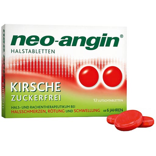 NEO-ANGIN throat lozenges cherry