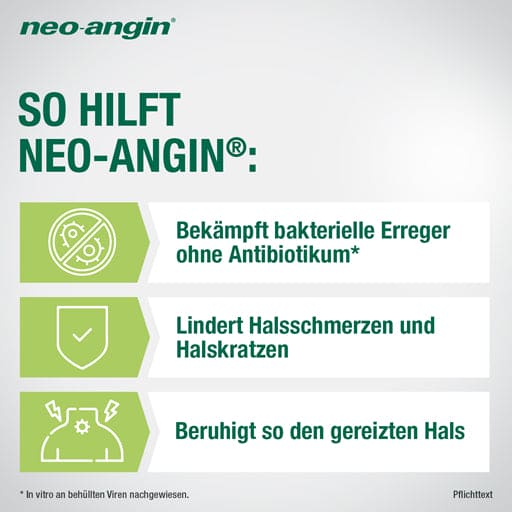 NEO-ANGIN throat lozenges sugar-free 24 PCS