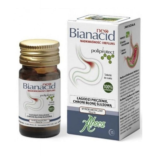 NEOBIOANACID x 45 lozenges, reflux and hyperacidity