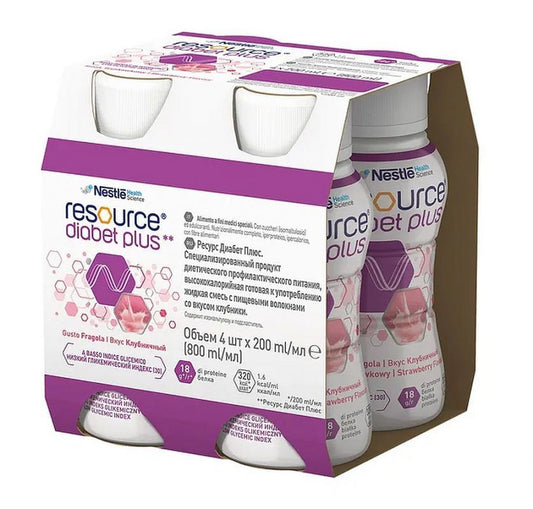 NESTLE Resource Diabet Plus Strawberry Flavor