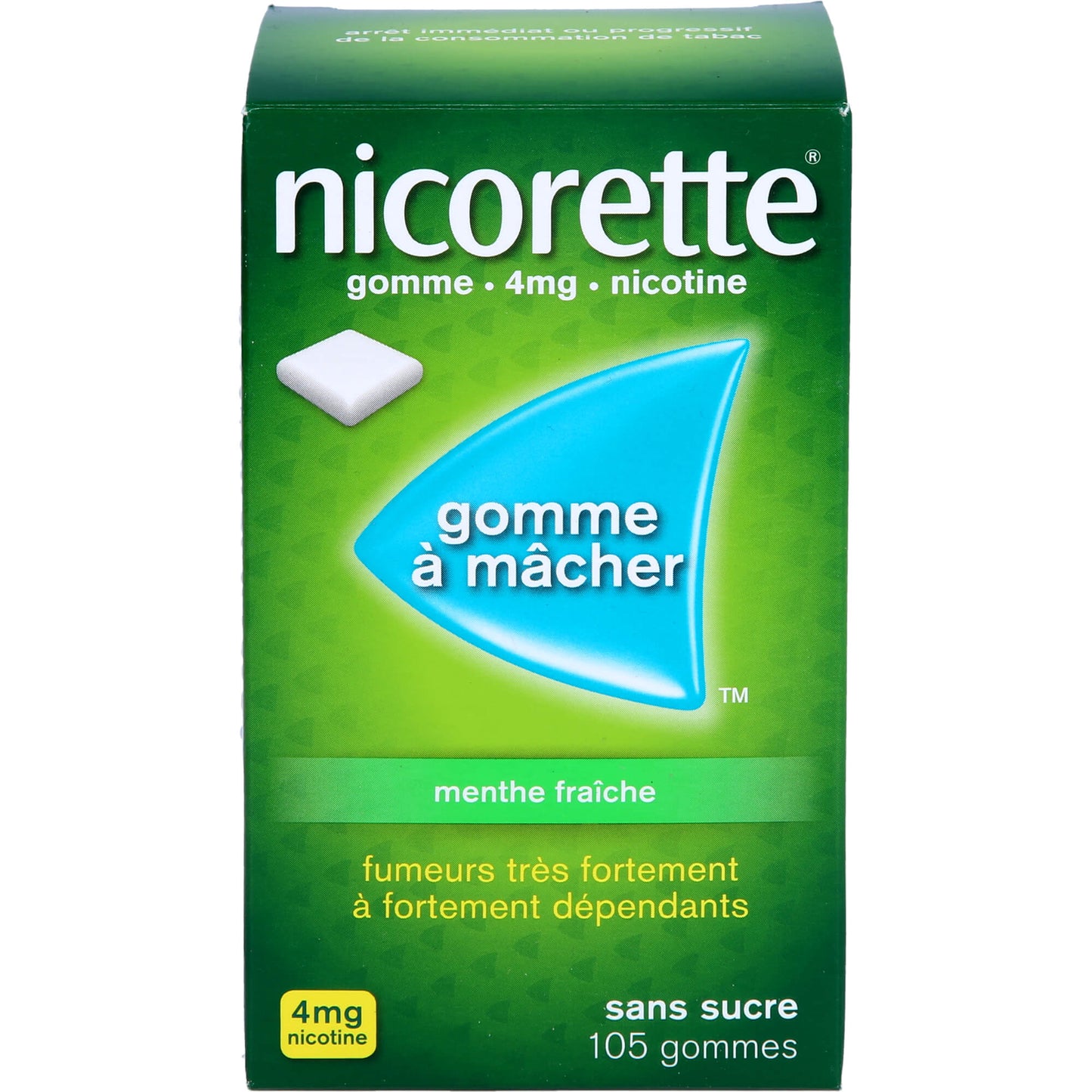 NICORETTE Chewing Gum 4 mg freshmint