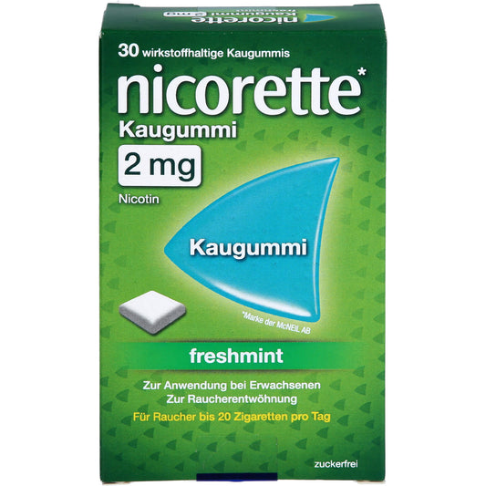 NICORETTE Chewing Gum 2 mg freshmint