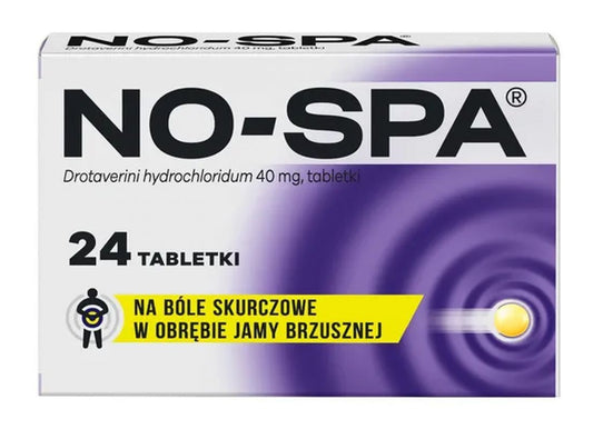 NO SPA 40mg x 24 tablets