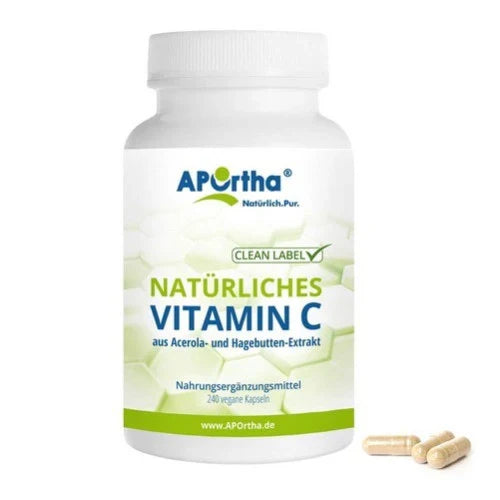 NORDHIT natural vitamin C vegetarian capsules 240 pcs
