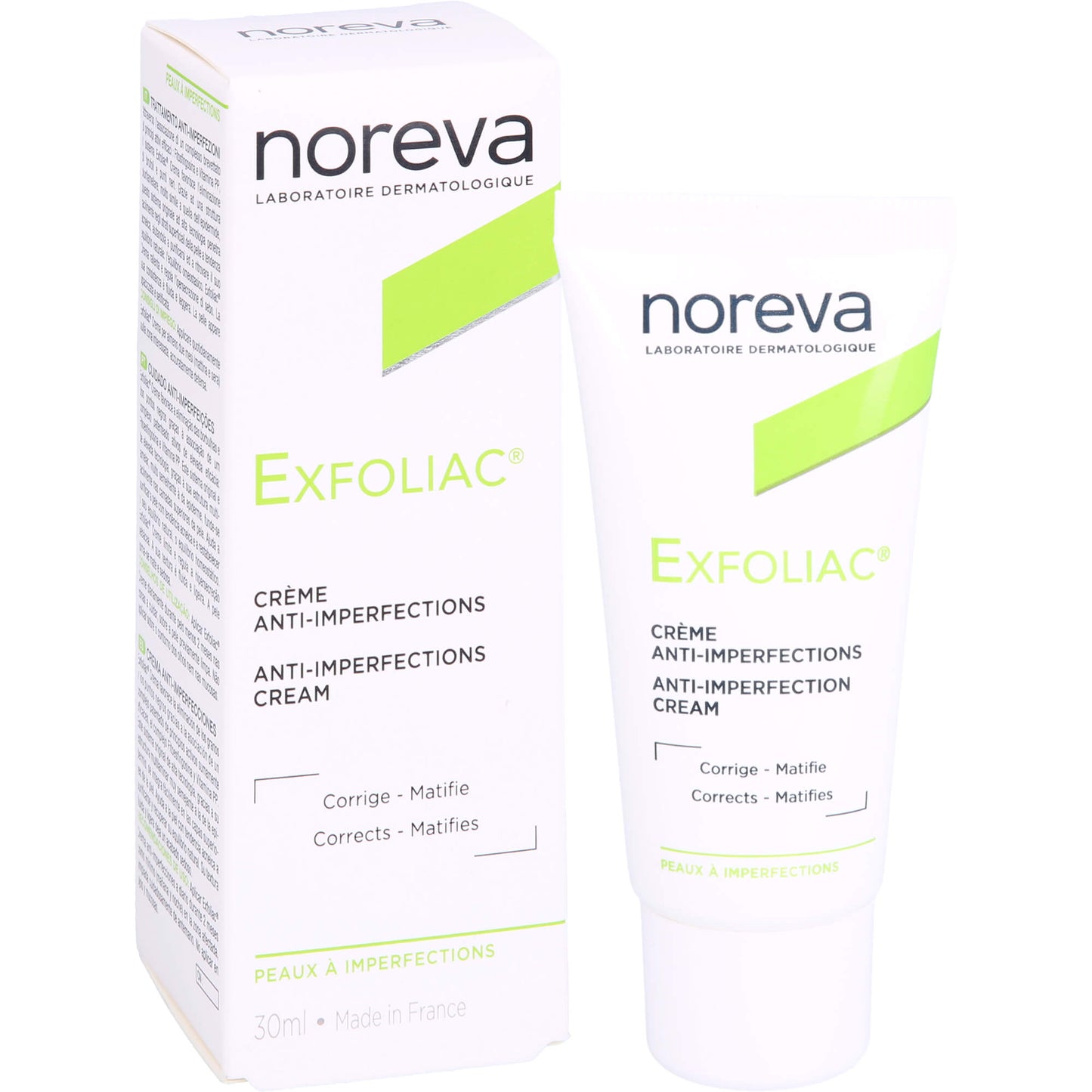 NOREVA Exfoliating Cream, (formerly Actipur) for acne-prone skin