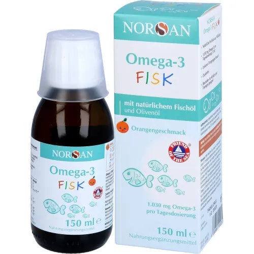 NORSAN Omega-3 FISK for children, liquid, 150 ml