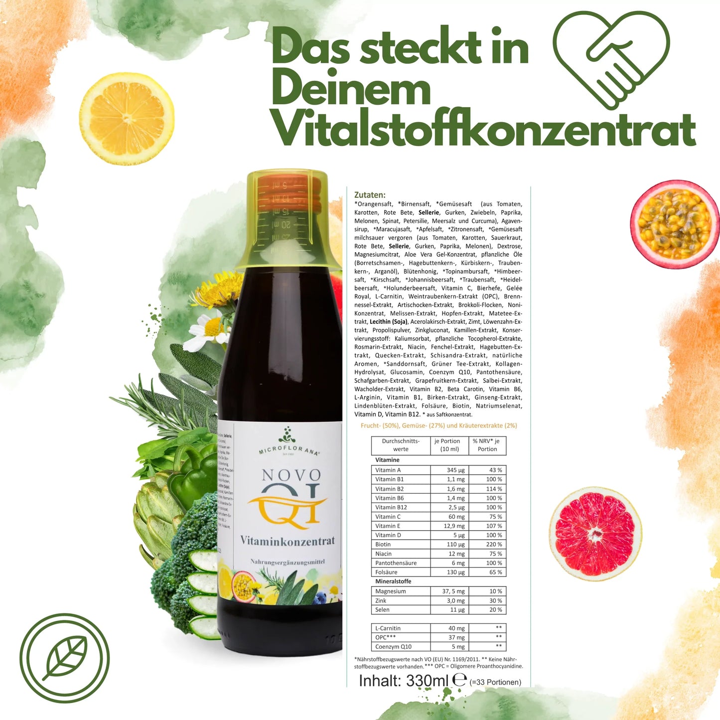 NOVO QI liquid 330 ml