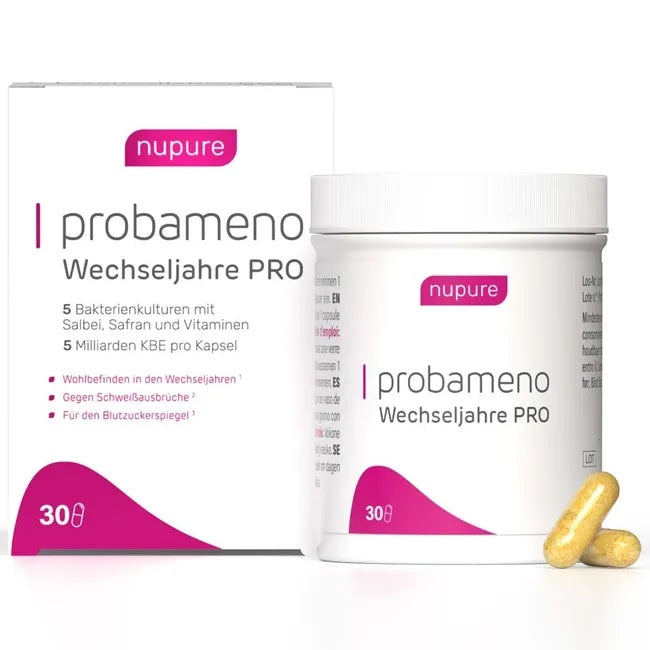 NUPURE probameno lactic acid bacteria + menopause PRO