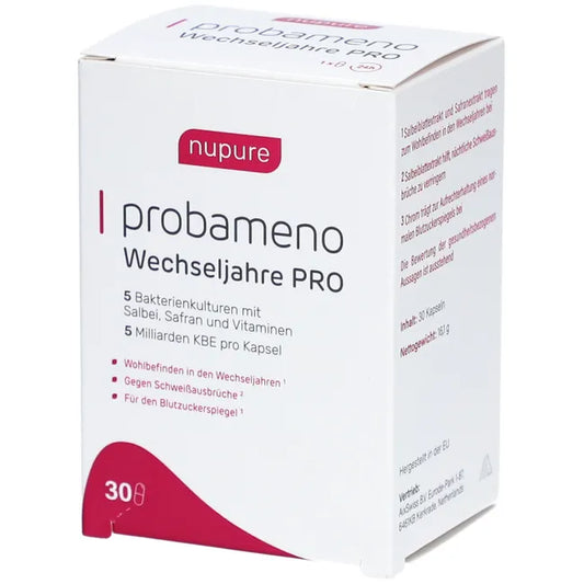 NUPURE probameno lactic acid bacteria + menopause PRO