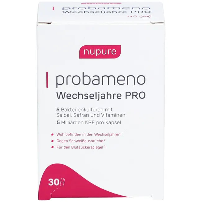 NUPURE probameno lactic acid bacteria + menopause PRO