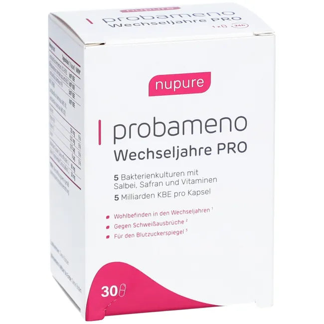 NUPURE probameno lactic acid bacteria + menopause PRO