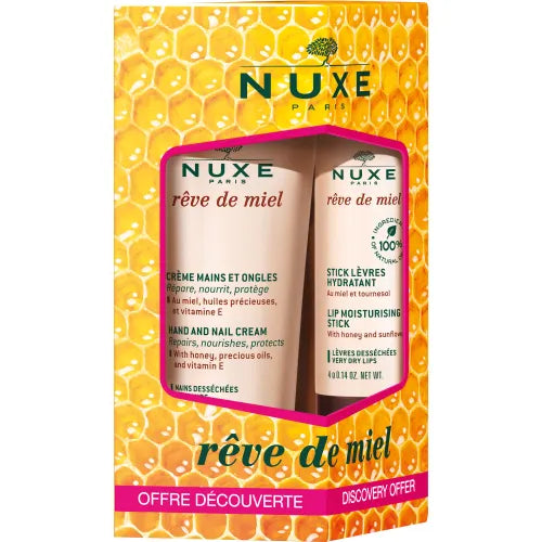 NUXE Reve de Miel care set hand & lips 30ml+4g 1 pc - 2