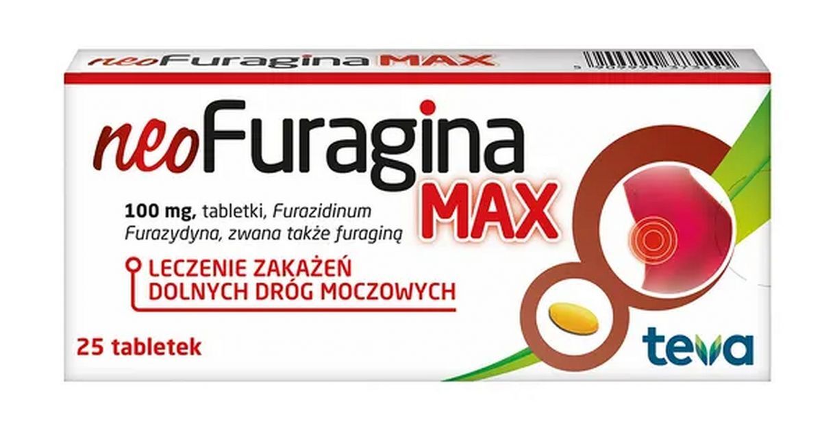 NeoFuragina Max 0.1g x 25 tablets