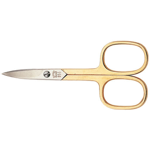 Nippes gold-plated nail scissors No. 855