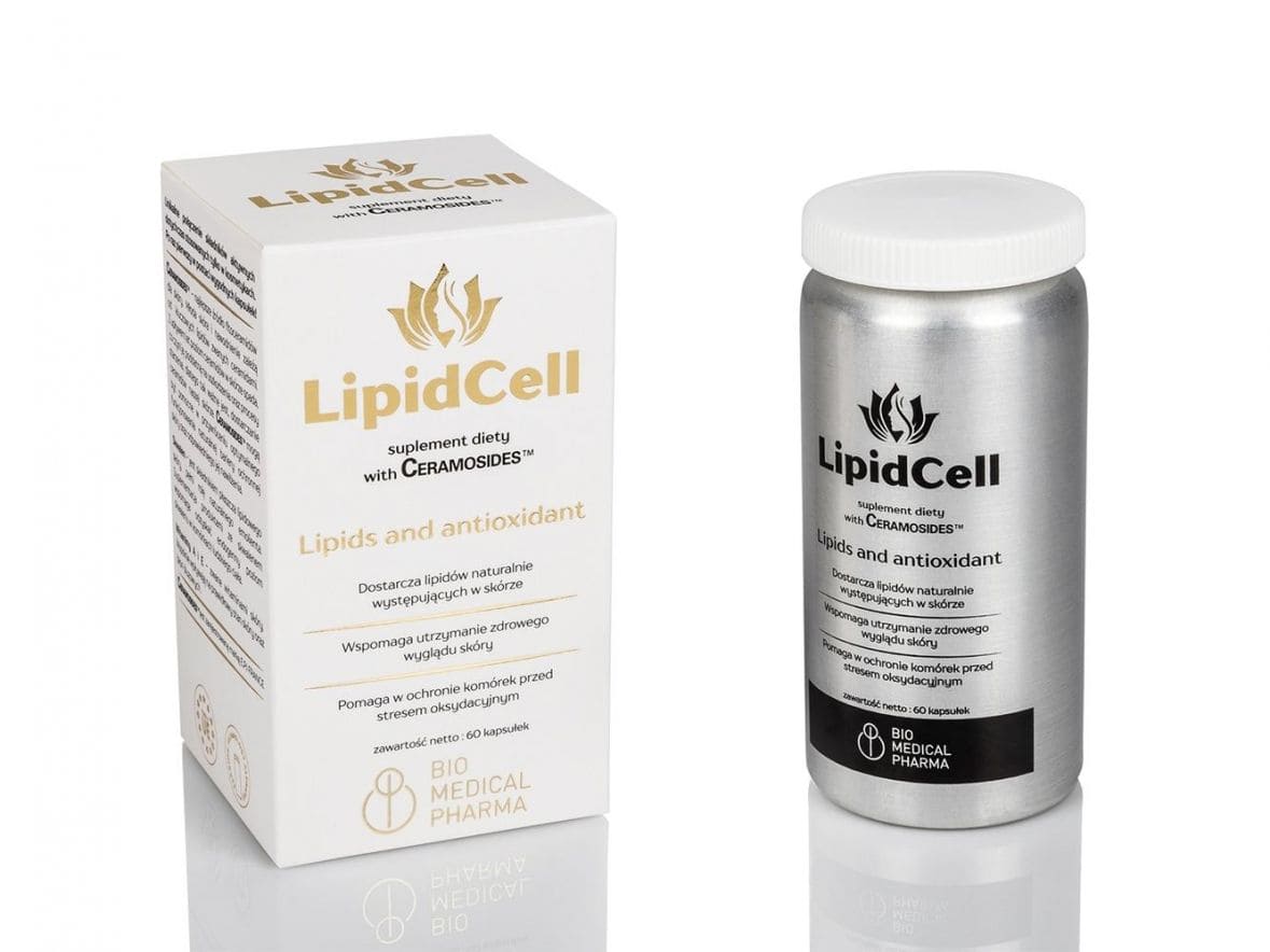 Nutricosmetic with lipids, vitamins A and E, LipidCell UK