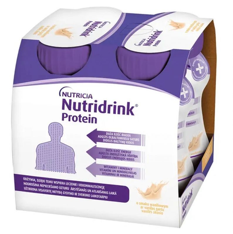 Nutridrink PROTEIN vanilla flavor 4 x 125ml