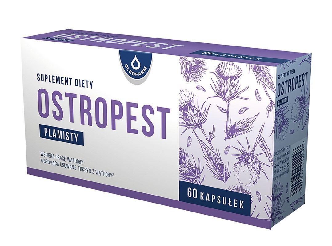 Ostropest, milk thistle seed extract, silymarin