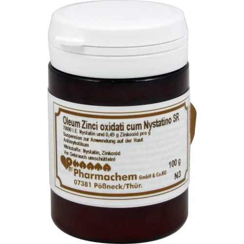 OLEUM ZINCI oxidati cum Nystatino SR 100 g