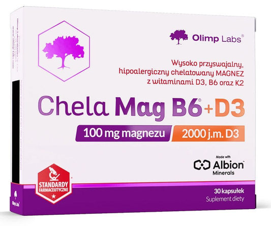 OLIMP Chela-Mag B6 + D3 x 30 tablets