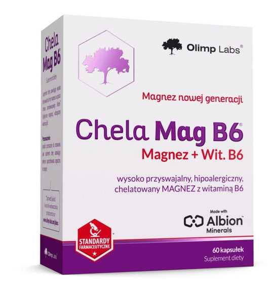 OLIMP Chela-Mag B6 x 60 capsules magnesium deficiency
