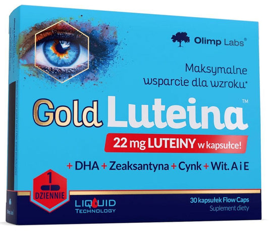 OLIMP GOLD-LUTEIN x 30 capsules olimp multiple sport gold lutein