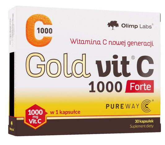 OLIMP Gold-Vit C 1000mg Forte x 30 capsules a dietary supplement containing vitamin C