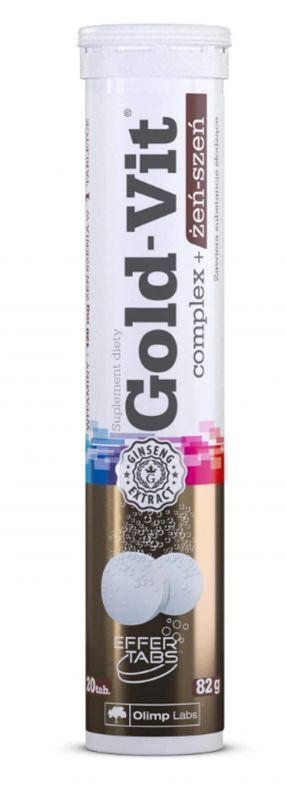 OLIMP Gold-Vit Complex + Ginseng x 20 effervescent tablets