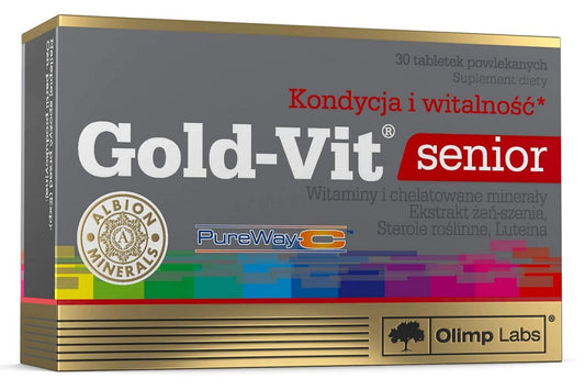 OLIMP Gold-Vit Senior x 30 tablets Fatigue, decrease in vitality and deterioration of the body