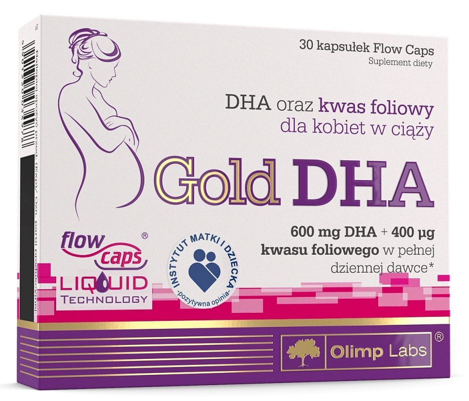 OLIMP Gold DHA x 30 capsules, dha supplement