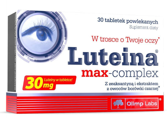 OLIMP Lutein Max Complex x 30 tablets macular degeneration vitamins