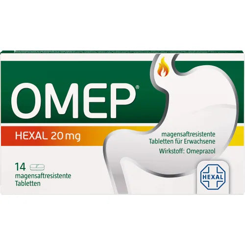 OMEP HEXAL 20 mg gastro-resistant tablets 14 pcs