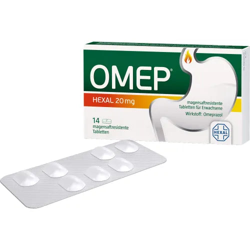 OMEP HEXAL 20 mg gastro-resistant tablets 14 pcs
