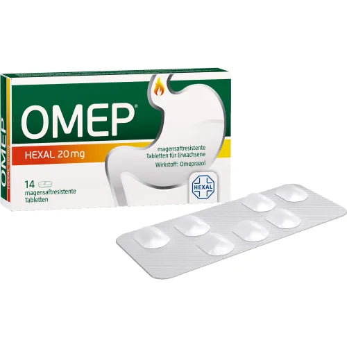 OMEP HEXAL 20 mg gastro-resistant tablets 14 pcs