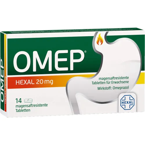 OMEP HEXAL 20 mg gastro-resistant tablets 14 pcs