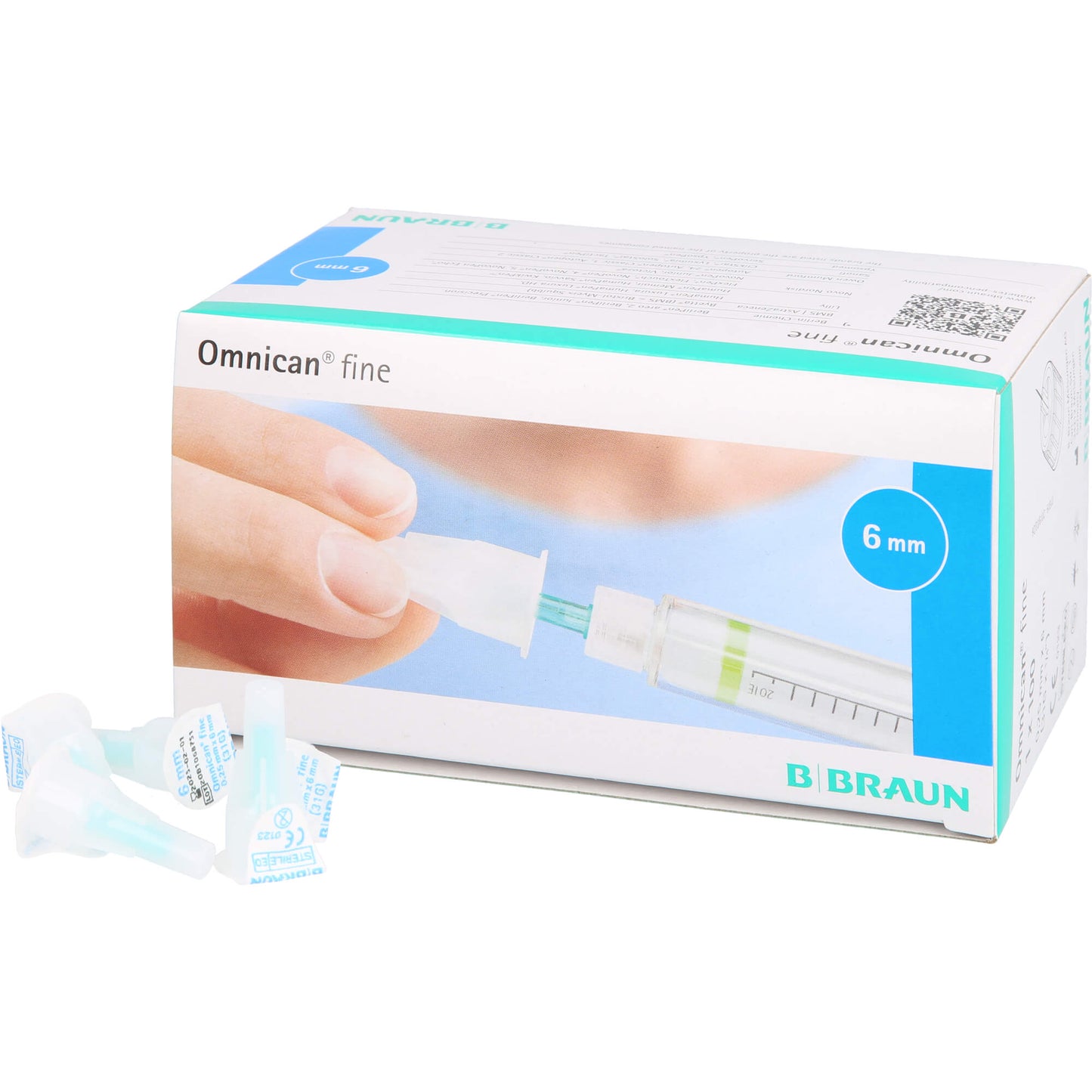 OMNICAN fine Pen cannula 31 G 0.25 x 6 mm