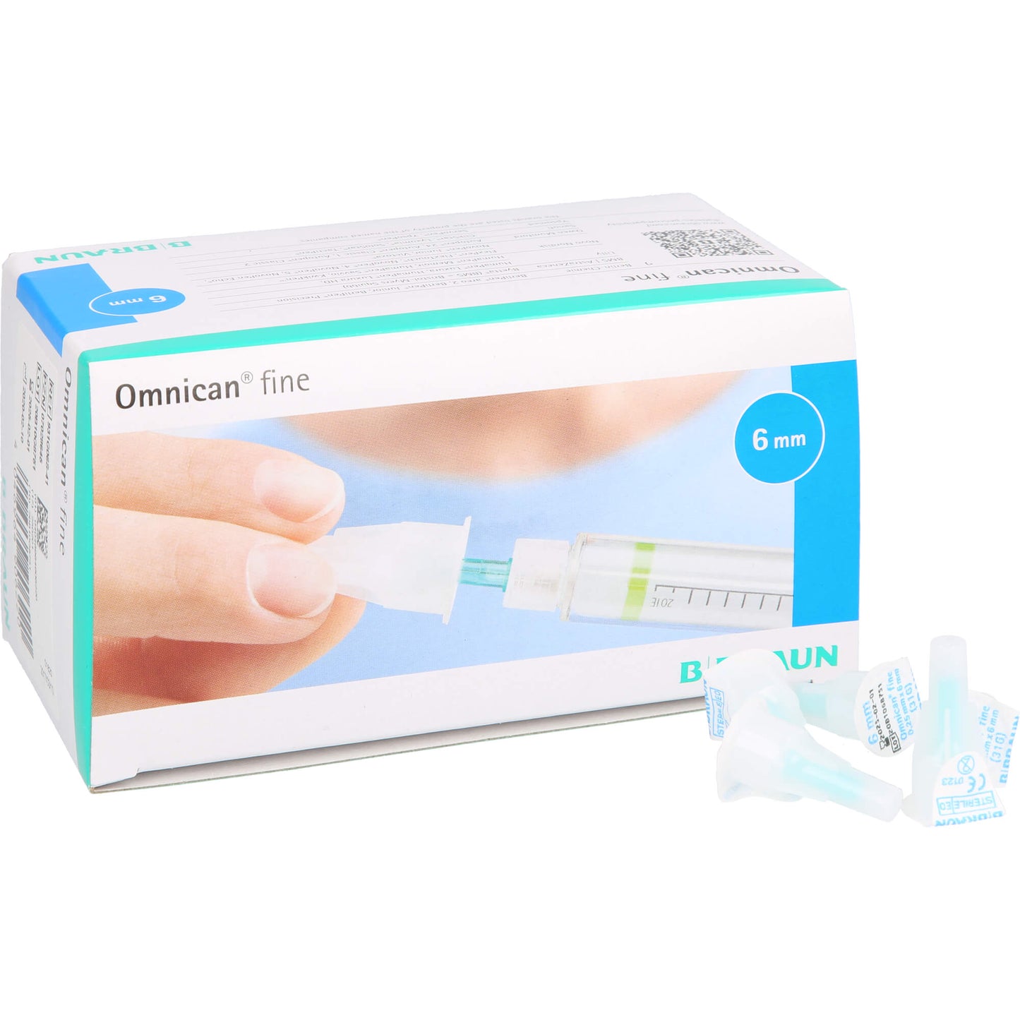 OMNICAN fine Pen cannula 31 G 0.25 x 6 mm