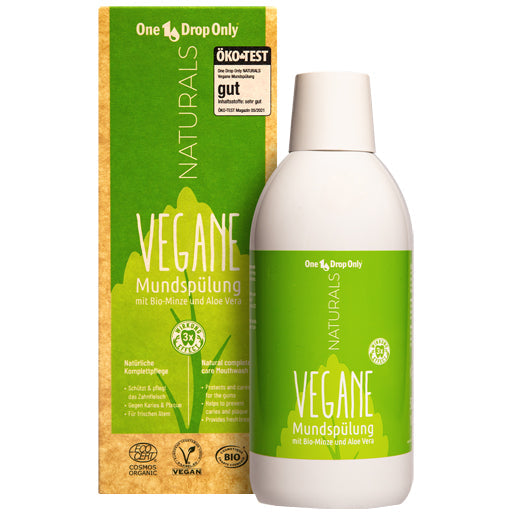 ONE DROP Only Naturals vegan mouthwash