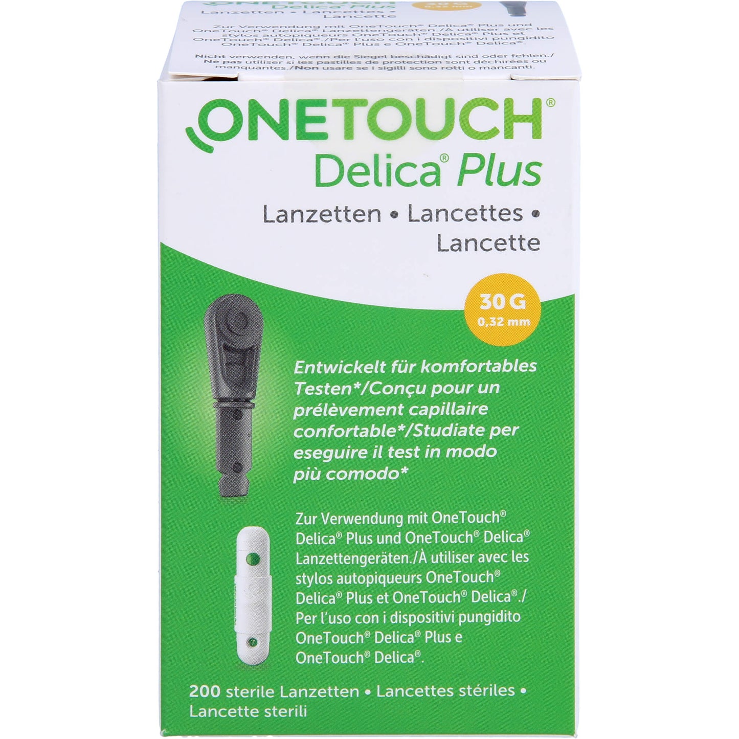 ONE TOUCH Delica Plus needle lancets