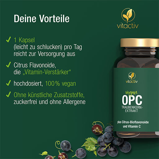 OPC GRAPE SEED EXTRACT Feelgood Shop BV