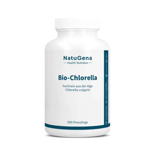 ORGANIC CHLORELLA from the algae Chlorella vulg.Pressl. 500 pieces