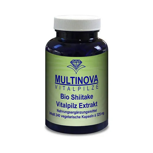 Minerals, potassium, calcium, phosphorus, iron, zinc, ORGANIC SHIITAKE extract capsules