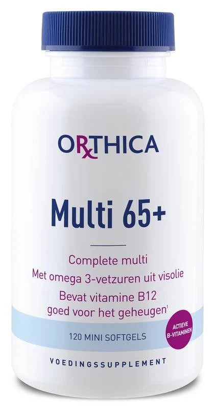 ORTHICA Multi 65+ soft capsules 120 pieces