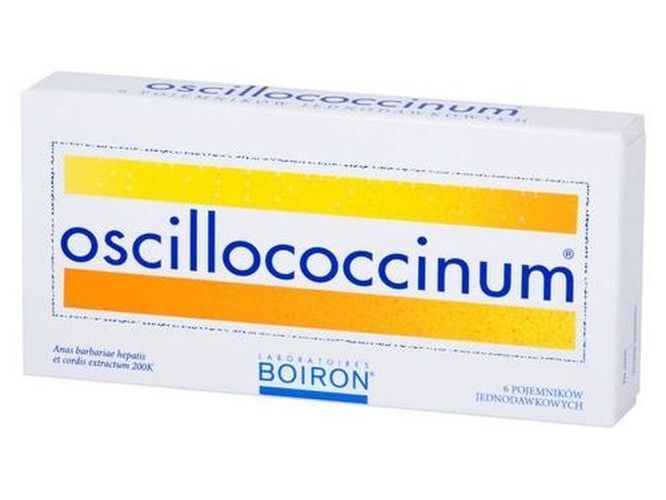 OSCILLOCOCCINUM ™ Boiron Homeopathic Flu, Fever, Chills, Aches 6 Doses