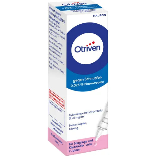 OTRIVEN against colds 0.025% nasal drops - 5