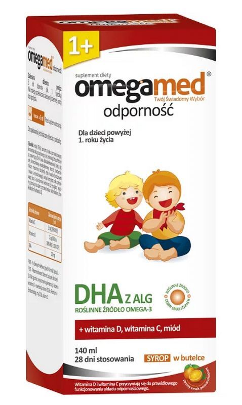 Omegamed RESISTANCE syrup 140ml, resistance